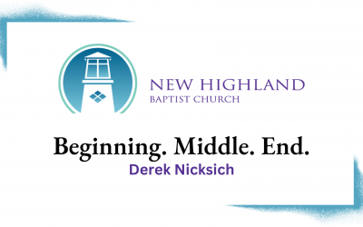 Beginning. Middle. End.