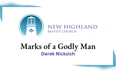 Marks of a Godly Man