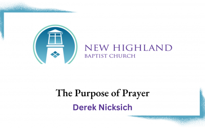 The Purpose of Prayer