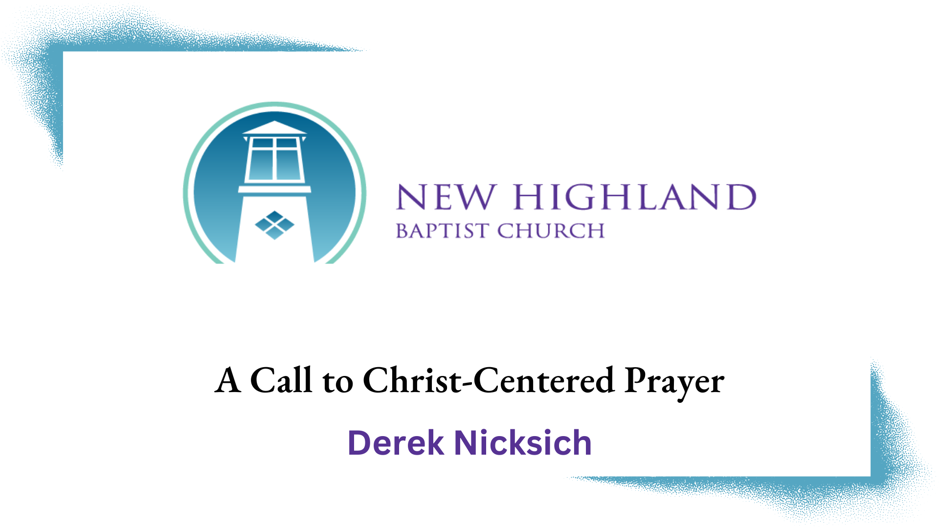 A Call to Chris-Centered Prayer