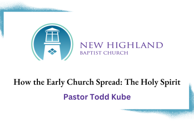 How the Early Church Spread: The Holy Spirit